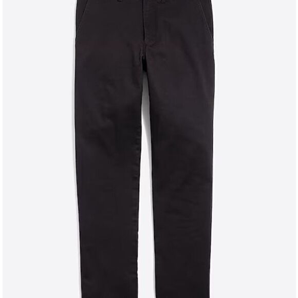 J. Crew Factory Straight-fit flex chino pant in black Size 31/32 NWT - Picture 4 of 14